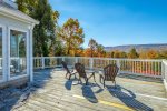 deck with views of lookout mountain 